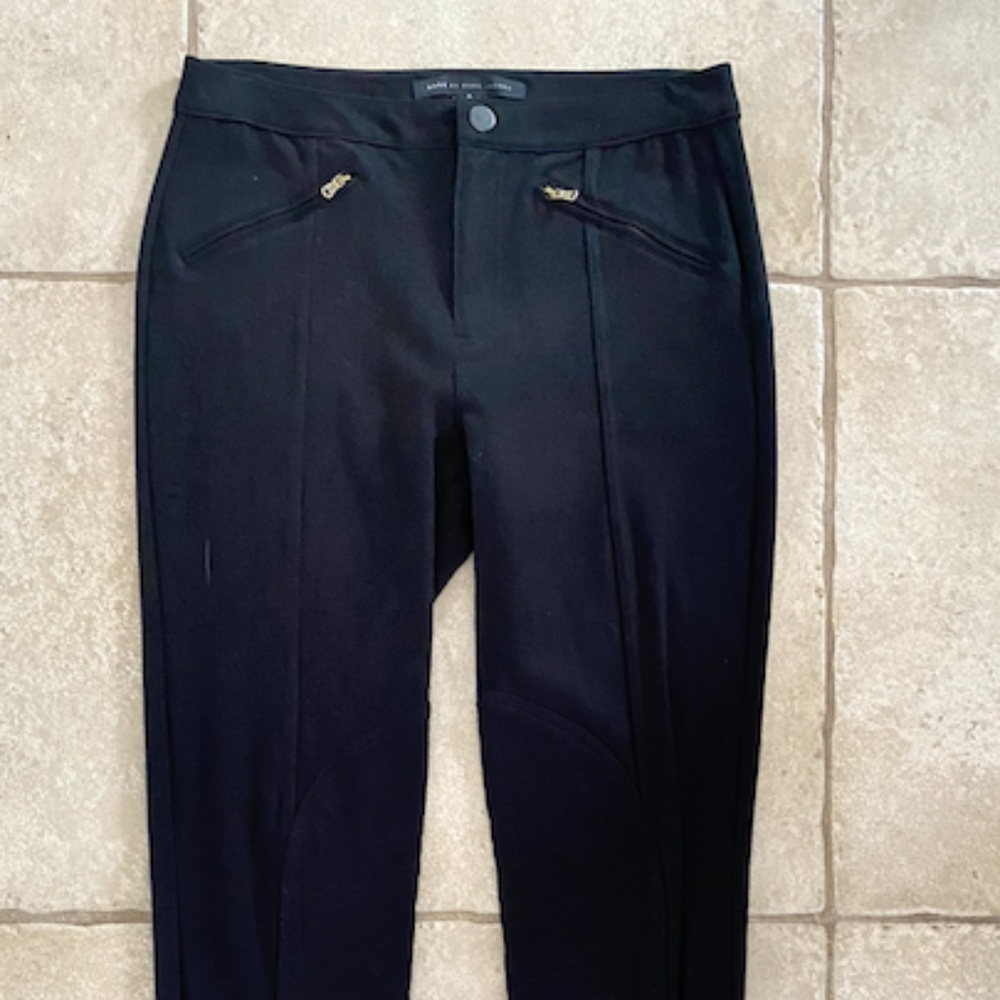 Marc by Marc Jacobs Black Stretch Riding Pant